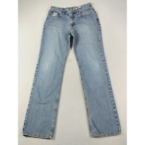 Cinch Jeans Mens 35x38 Blue Denim Westerncore Cowboy White Label 013 Rigid Rodeo